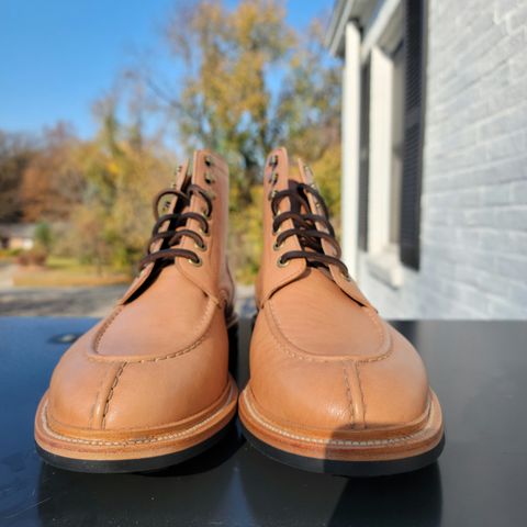 Grant Stone Ottawa Boot in Incas Natural Kangaroo