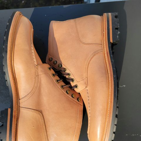 Grant Stone Ottawa Boot in Incas Natural Kangaroo