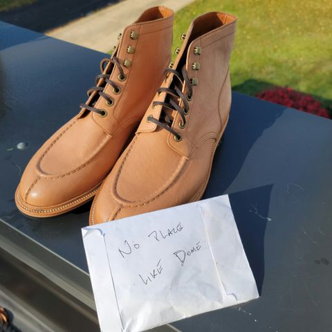 Grant Stone Ottawa Boot in Incas Natural Kangaroo