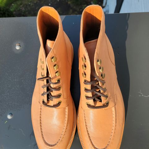 Grant Stone Ottawa Boot in Incas Natural Kangaroo