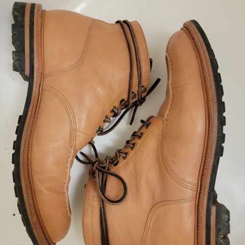Grant Stone Ottawa Boot in Incas Natural Kangaroo