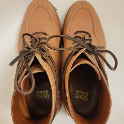 Grant Stone Ottawa Boot in Incas Natural Kangaroo