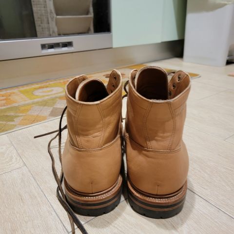 View photo of Grant Stone Ottawa Boot in Incas Natural Kangaroo