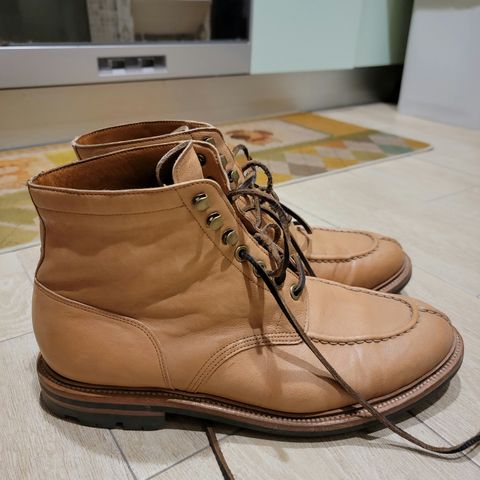 View photo of Grant Stone Ottawa Boot in Incas Natural Kangaroo