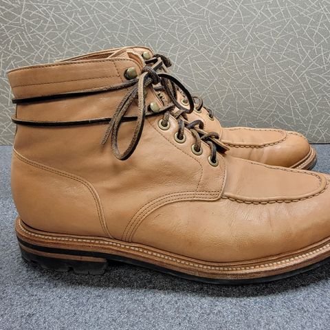 View photo of Grant Stone Ottawa Boot in Incas Natural Kangaroo