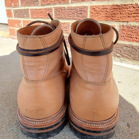 View photo of Grant Stone Ottawa Boot in Incas Natural Kangaroo