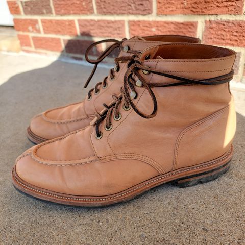 View photo of Grant Stone Ottawa Boot in Incas Natural Kangaroo