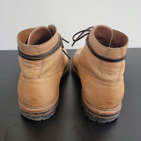 View photo of Grant Stone Ottawa Boot in Incas Natural Kangaroo