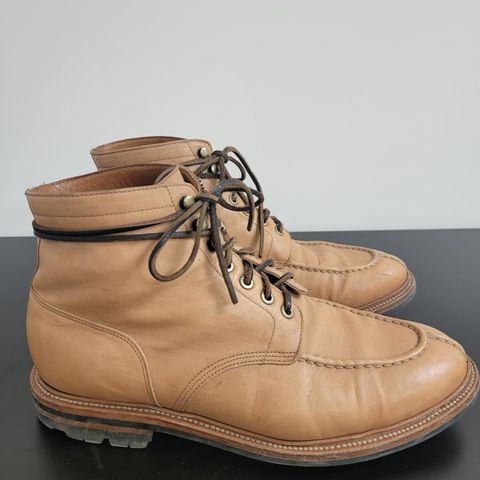 View photo of Grant Stone Ottawa Boot in Incas Natural Kangaroo