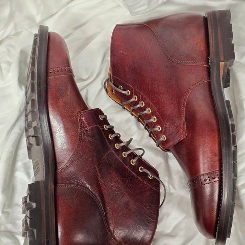 Grant Stone Garrison Boot in Gallun Red Denali Stag