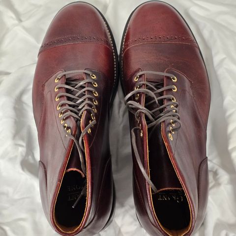 Grant Stone Garrison Boot in Gallun Red Denali Stag