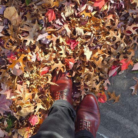 View photo of Grant Stone Garrison Boot in Gallun Red Denali Stag