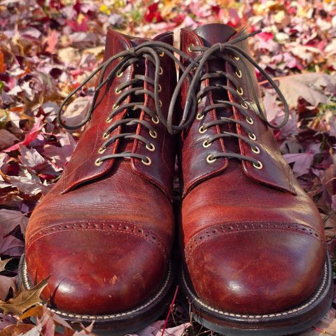 Grant Stone Garrison Boot in Gallun Red Denali Stag