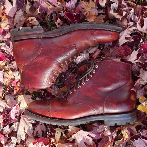 View photo of Grant Stone Garrison Boot in Gallun Red Denali Stag