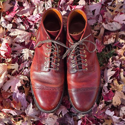 View photo of Grant Stone Garrison Boot in Gallun Red Denali Stag