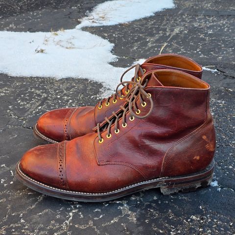 View photo of Grant Stone Garrison Boot in Gallun Red Denali Stag