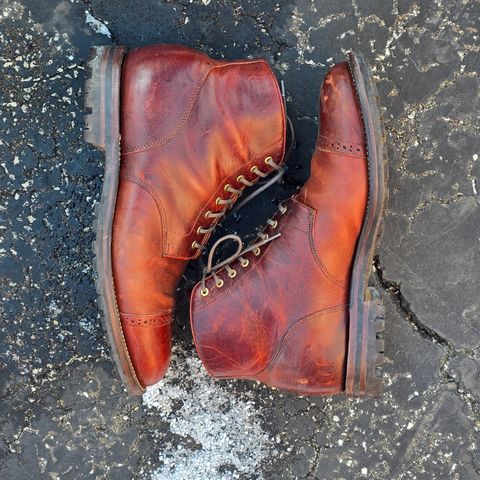 View photo of Grant Stone Garrison Boot in Gallun Red Denali Stag