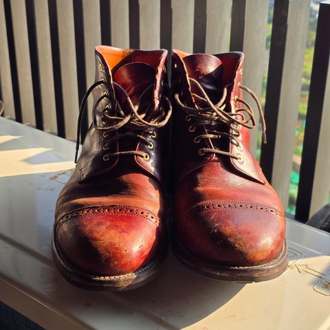 View photo of Grant Stone Garrison Boot in Gallun Red Denali Stag