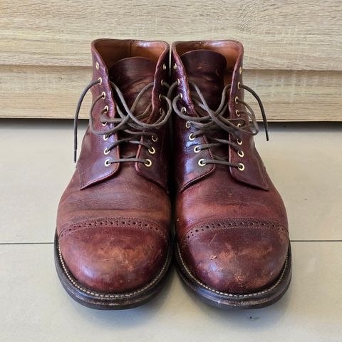 View photo of Grant Stone Garrison Boot in Gallun Red Denali Stag