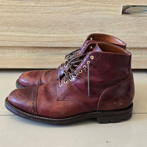 View photo of Grant Stone Garrison Boot in Gallun Red Denali Stag