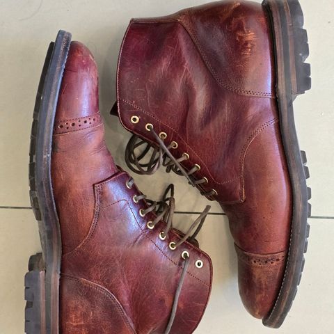 View photo of Grant Stone Garrison Boot in Gallun Red Denali Stag