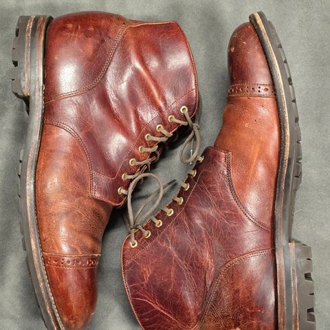 View photo of Grant Stone Garrison Boot in Gallun Red Denali Stag