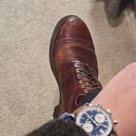 Grant Stone Garrison Boot in Gallun Red Denali Stag