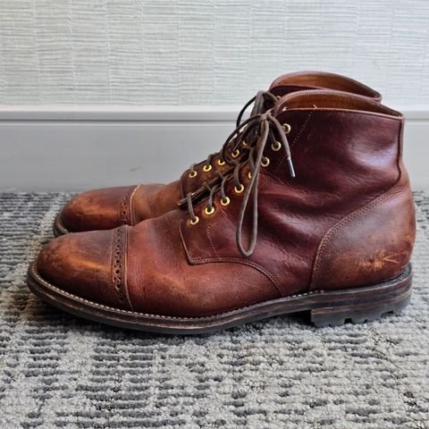 Grant Stone Garrison Boot in Gallun Red Denali Stag