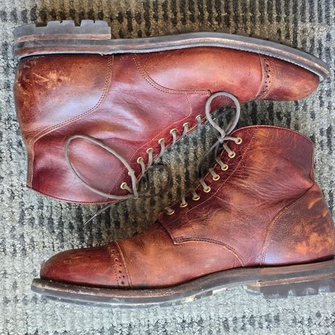 Grant Stone Garrison Boot in Gallun Red Denali Stag