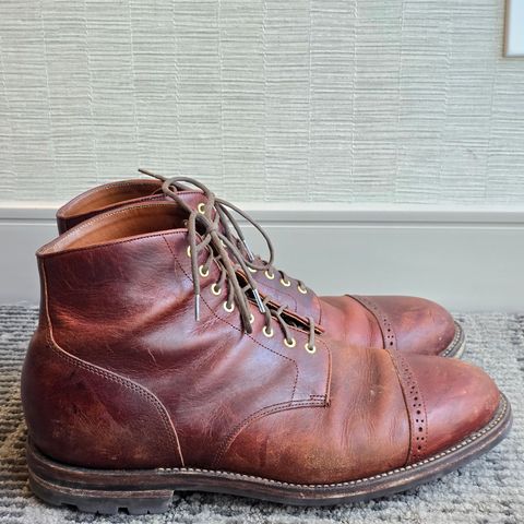 Grant Stone Garrison Boot in Gallun Red Denali Stag