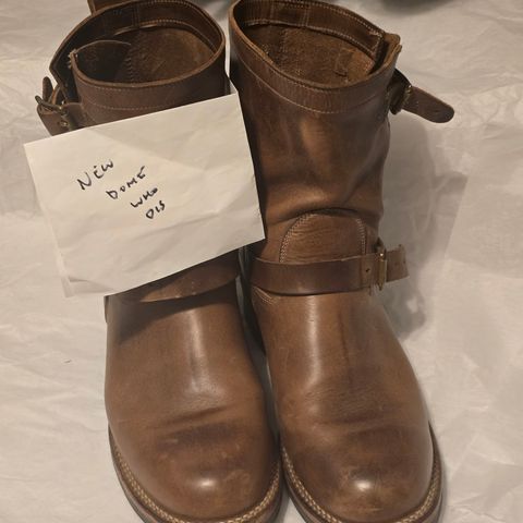 Viberg Engineer in Horween Natural Chromexcel