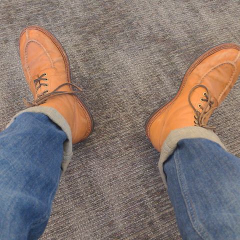 Grant Stone Ottawa Boot in Incas Natural Kangaroo