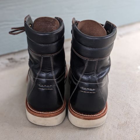 Grant Stone Field Boot in Horween Black Chromexcel