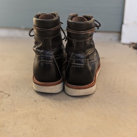 Grant Stone Field Boot in Horween Black Chromexcel