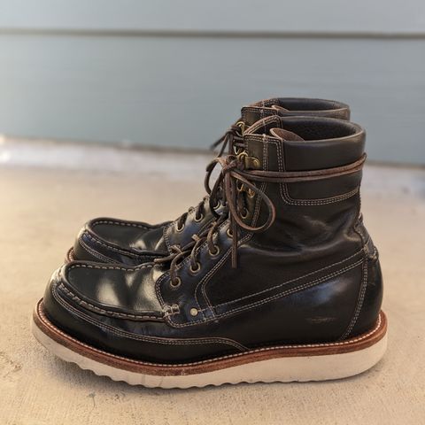 Grant Stone Field Boot in Horween Black Chromexcel