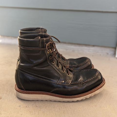 Grant Stone Field Boot in Horween Black Chromexcel