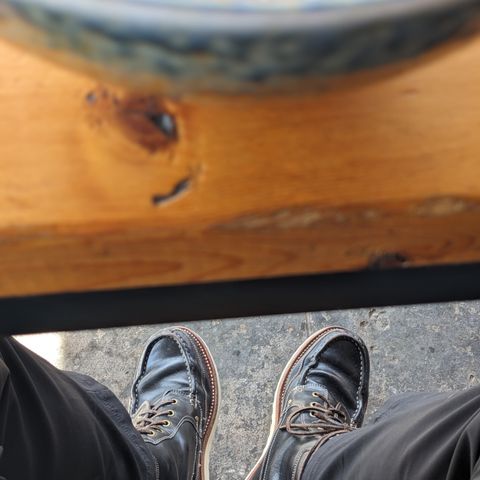 Grant Stone Field Boot in Horween Black Chromexcel