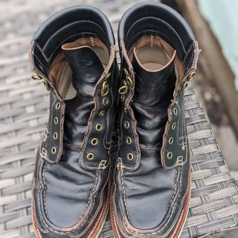 Grant Stone Field Boot in Horween Black Chromexcel