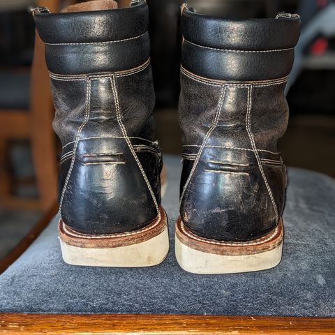 Grant Stone Field Boot in Horween Black Chromexcel