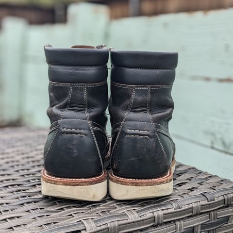 Grant Stone Field Boot in Horween Black Chromexcel