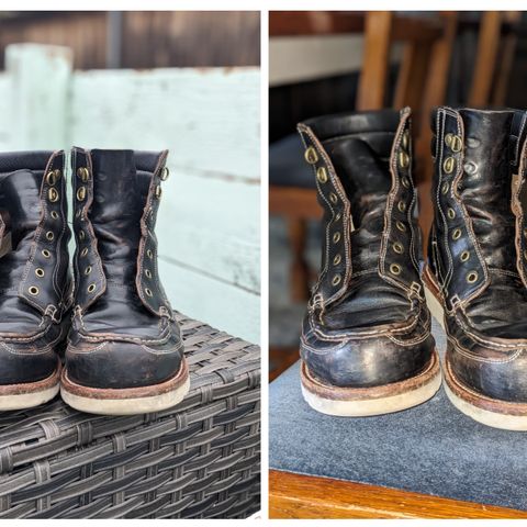Grant Stone Field Boot in Horween Black Chromexcel