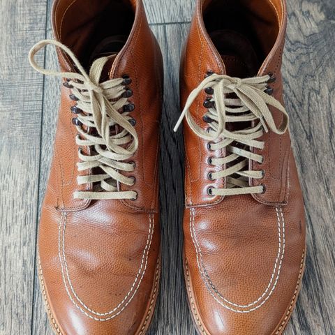 Alden Indy Boot in Annonay Tan Alpine Grain Calf