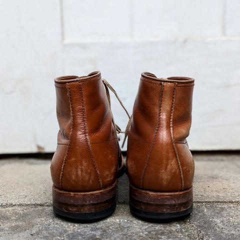Alden Indy Boot in Annonay Tan Alpine Grain Calf