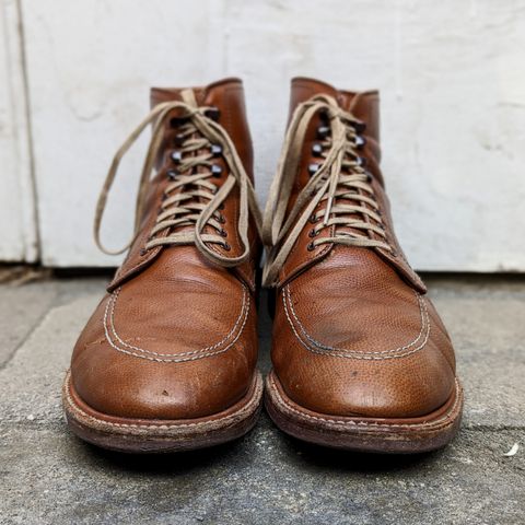 Alden Indy Boot in Annonay Tan Alpine Grain Calf