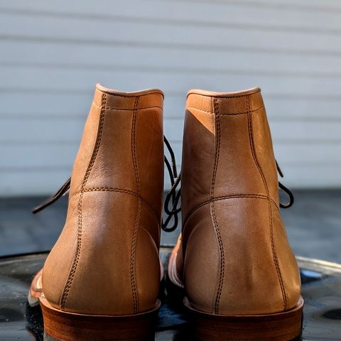 Y'2 Leather Work Boot in Y'2 Kakishibu Horse