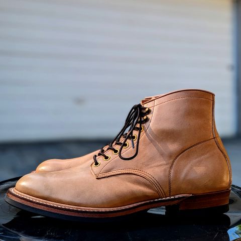 Y'2 Leather Work Boot in Y'2 Kakishibu Horse