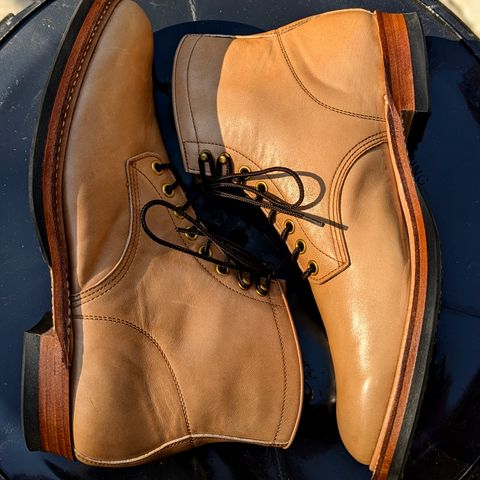 Y'2 Leather Work Boot in Y'2 Kakishibu Horse