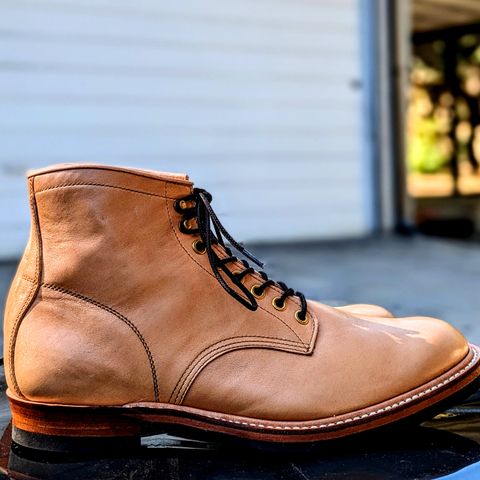 Y'2 Leather Work Boot in Y'2 Kakishibu Horse