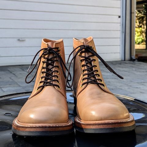Y'2 Leather Work Boot in Y'2 Kakishibu Horse