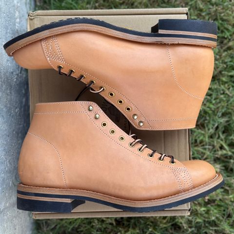 Zerrows Boneakers in Maryam Natural Horsebutt